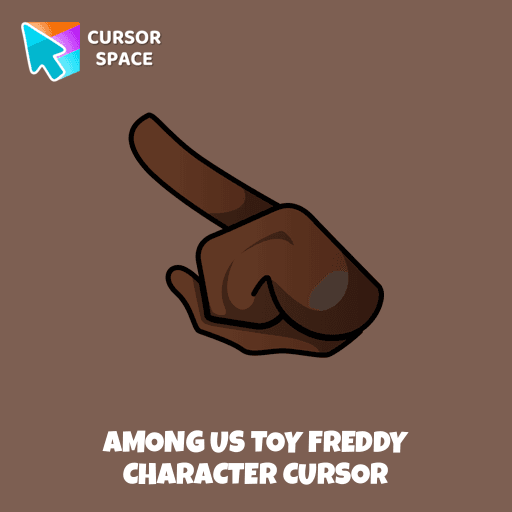 Among Us Toy Freddy Character cursor
