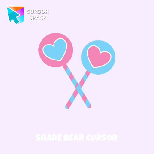 Share Bear cursor pointer cursor